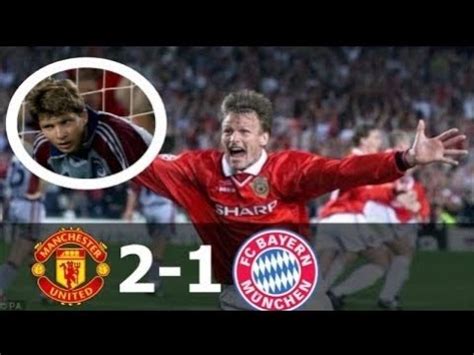 Bayern münih manchester united 1999
